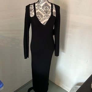 Eloquii Long Black Dress